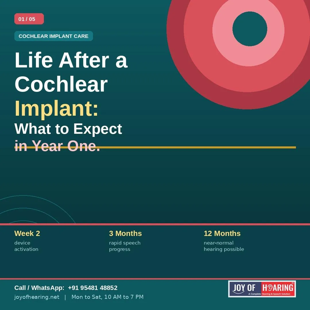 Life After a Cochlear Implant: What to Expect in the First Year