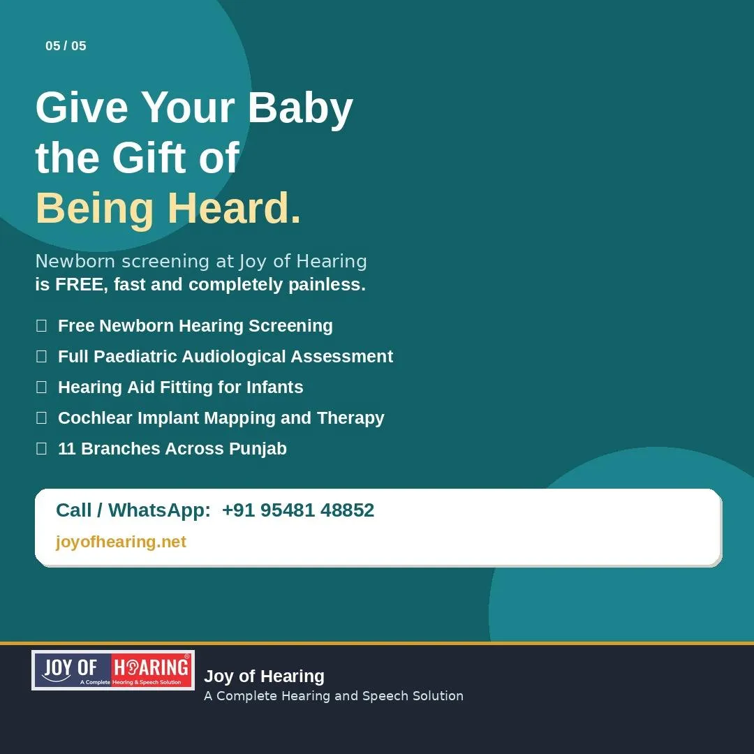 Joy of Hearing Is Here for Your Baby