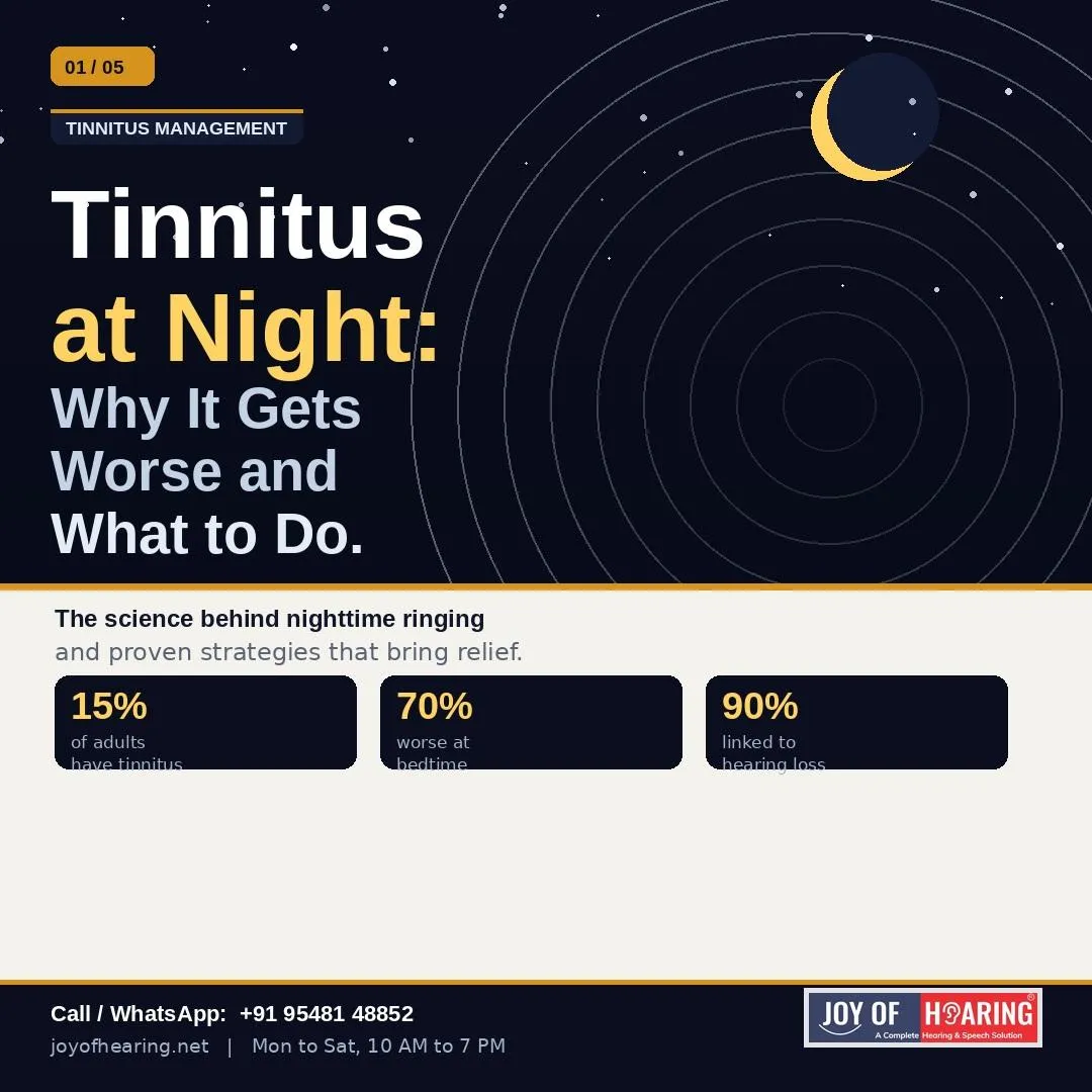 Tinnitus at Night: Why It Gets Worse and What You Can Do About It