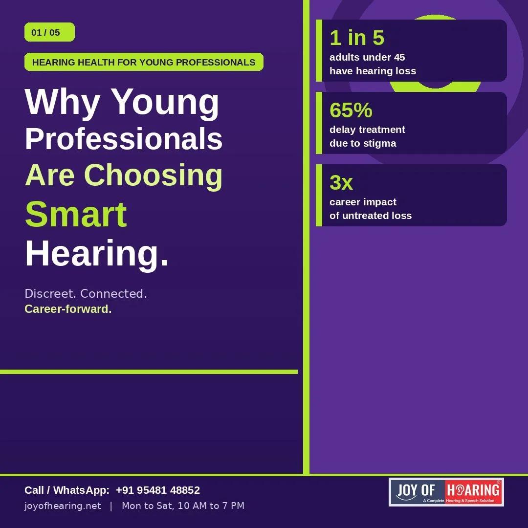 Why Young Professionals Are Choosing Smart Hearing